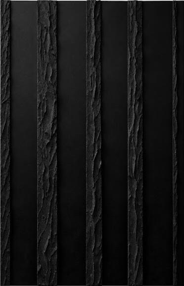 "Negro absoluto I" Lienzo 3D 60x90 cm. Artista Isaac Mayor Art pintura acrílica contemporánea en Palma de Mallorca.